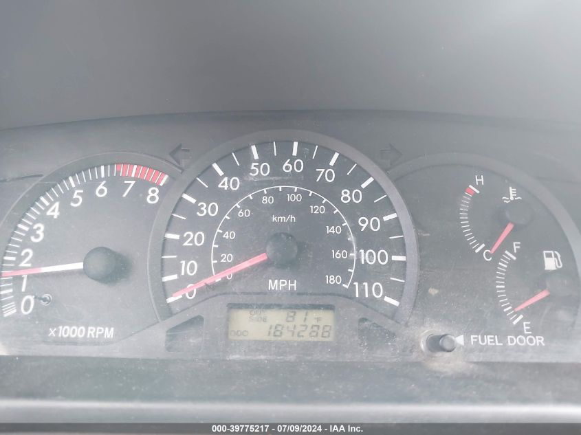 2004 Toyota Corolla Ce/Le/S VIN: 1NXBR32EX4Z288970 Lot: 39775217