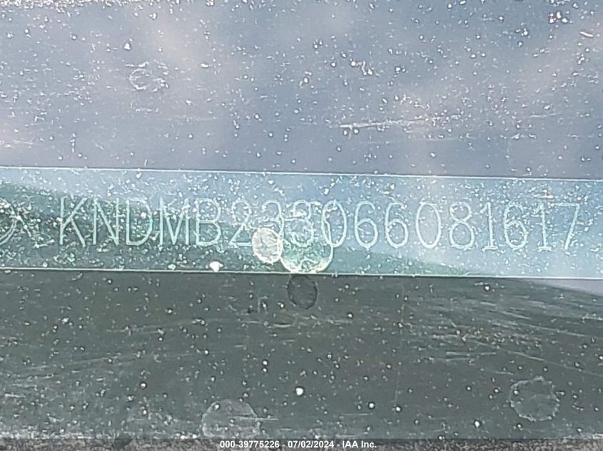 2006 Kia Sedona Ex/Lx VIN: KNDMB233066081617 Lot: 39775226