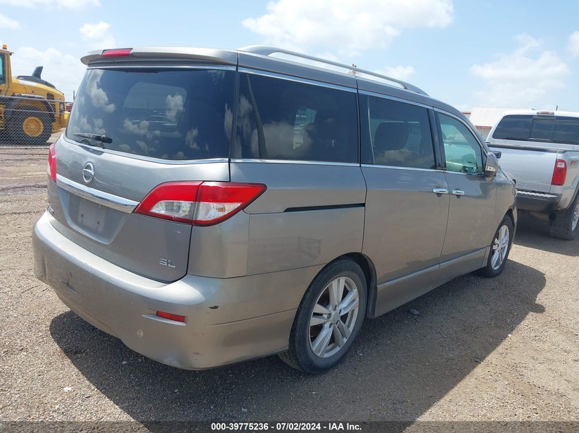 2011 Nissan Quest Sl VIN: JN8AE2KP5B9004012 Lot: 39775236