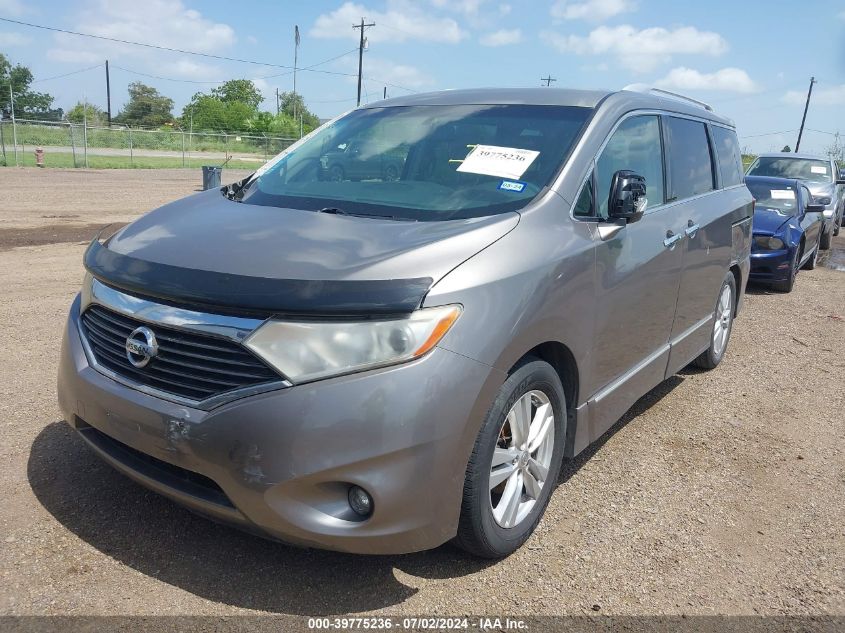 2011 Nissan Quest Sl VIN: JN8AE2KP5B9004012 Lot: 39775236