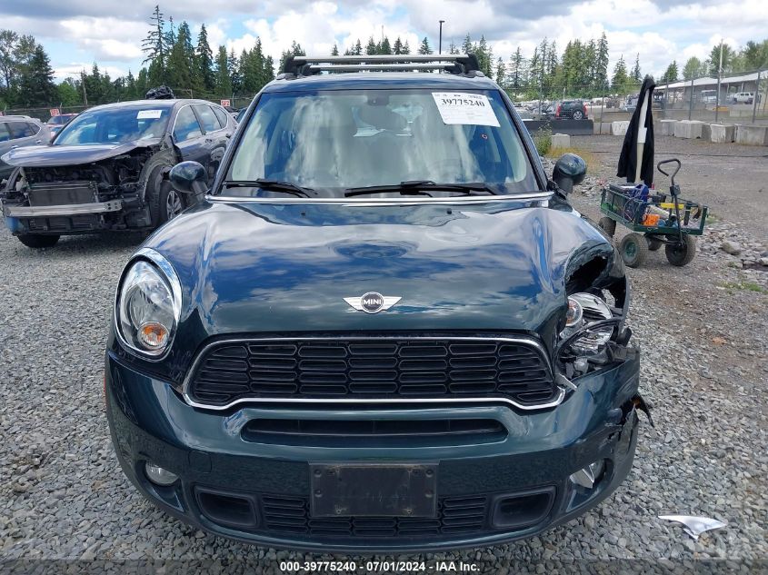 2013 Mini Countryman Cooper S VIN: WMWZC5C57DWP32824 Lot: 39775240