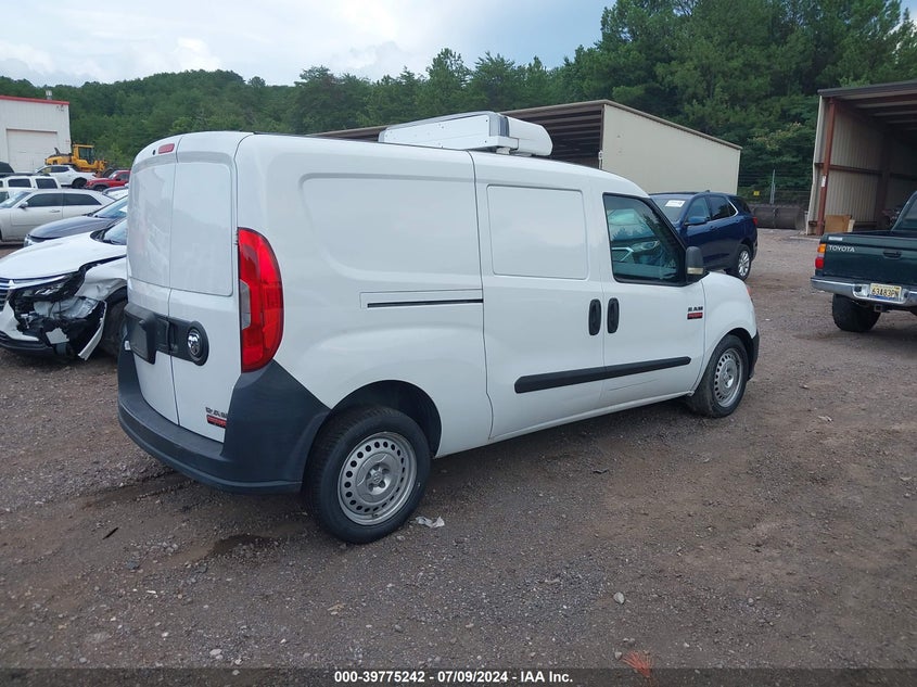 VIN ZFBERFAB0J6K57451 2018 RAM PROMASTER CITY TRADESMAN