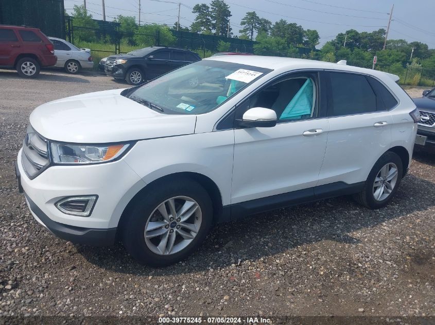 2016 Ford Edge Sel VIN: 2FMPK3J90GBB46622 Lot: 39775245