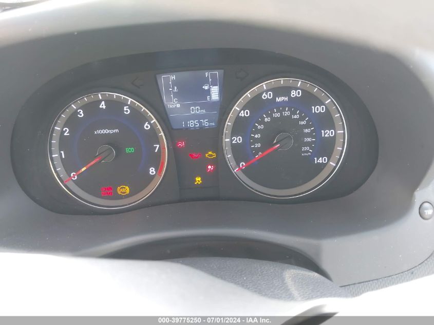 2016 Hyundai Accent Se VIN: KMHCT4AE1GU996672 Lot: 39775250