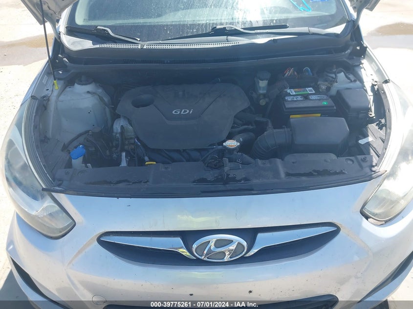 2012 Hyundai Accent Gs VIN: KMHCT5AE0CU005204 Lot: 39775261