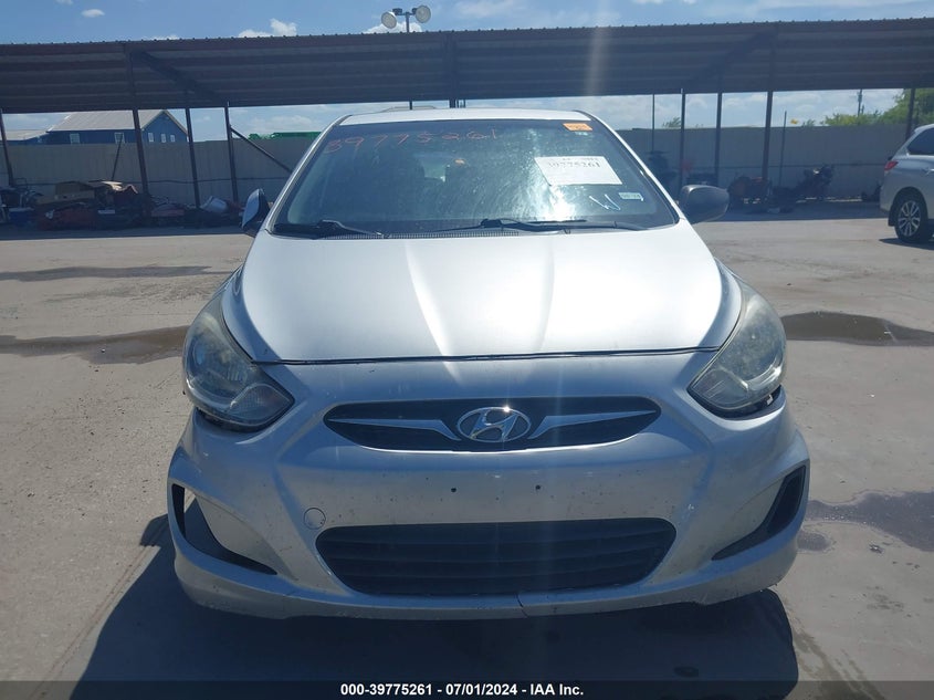 2012 Hyundai Accent Gs VIN: KMHCT5AE0CU005204 Lot: 39775261
