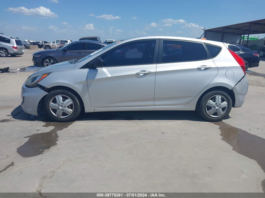 2012 Hyundai Accent Gs VIN: KMHCT5AE0CU005204 Lot: 39775261