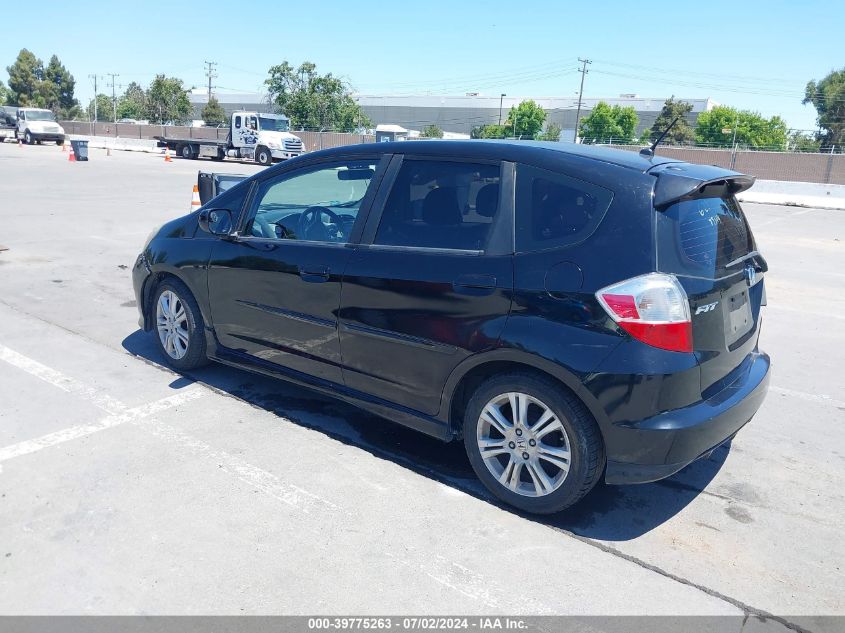 2010 Honda Fit Sport VIN: JHMGE8H64AC039258 Lot: 39775263