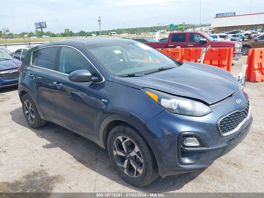 VIN KNDPMCAC8M7931114 2021 KIA SPORTAGE LX