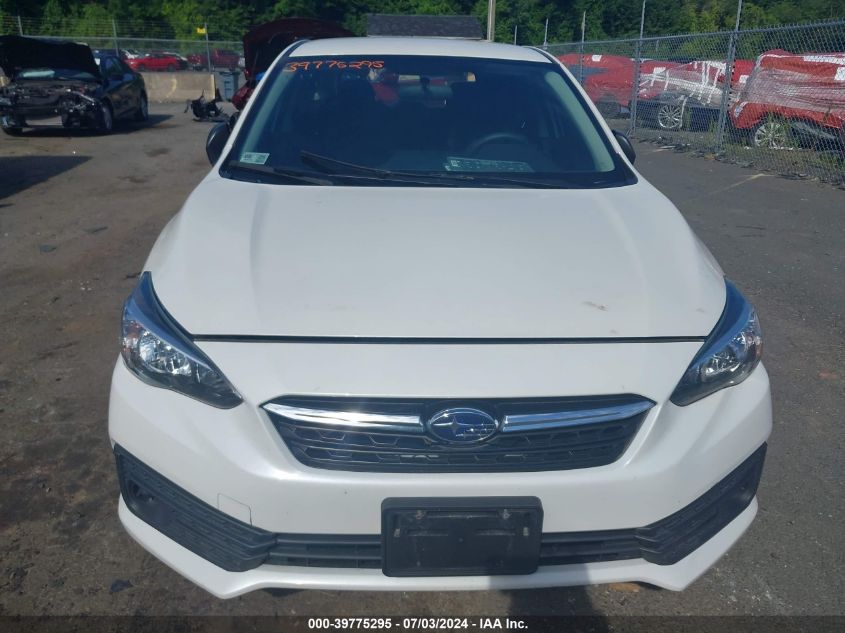 2021 SUBARU IMPREZA - 4S3GTAA65M1704001