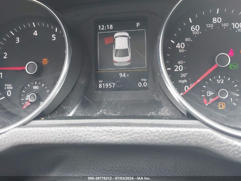 2017 Volkswagen Passat 1.8T Se VIN: 1VWGT7A33HC053578 Lot: 39775312