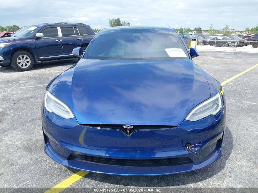 2021 Tesla Model S Long Range Dual Motor All-Wheel Drive VIN: 5YJSA1E53MF454797 Lot: 39775326