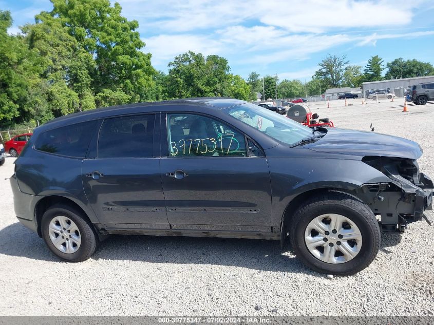 2013 Chevrolet Traverse Ls VIN: 1GNKRFED7DJ101878 Lot: 39775347