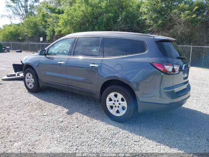 2013 Chevrolet Traverse Ls VIN: 1GNKRFED7DJ101878 Lot: 39775347