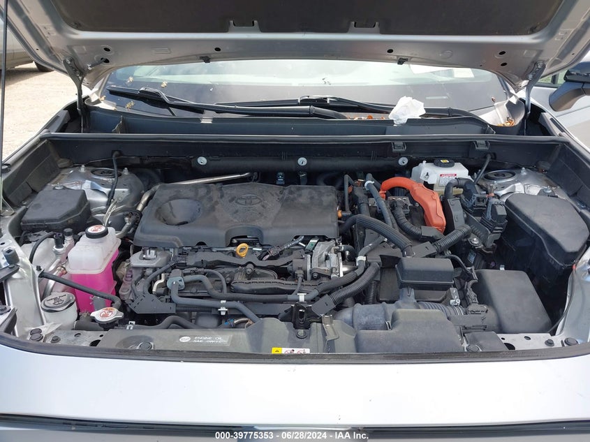 VIN 4T3E6RFV8MU059813 2021 TOYOTA RAV4 HYBRID XSE