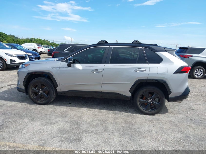VIN 4T3E6RFV8MU059813 2021 TOYOTA RAV4 HYBRID XSE
