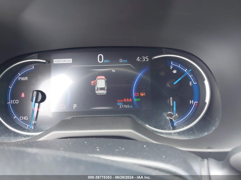 VIN 4T3E6RFV8MU059813 2021 TOYOTA RAV4 HYBRID XSE