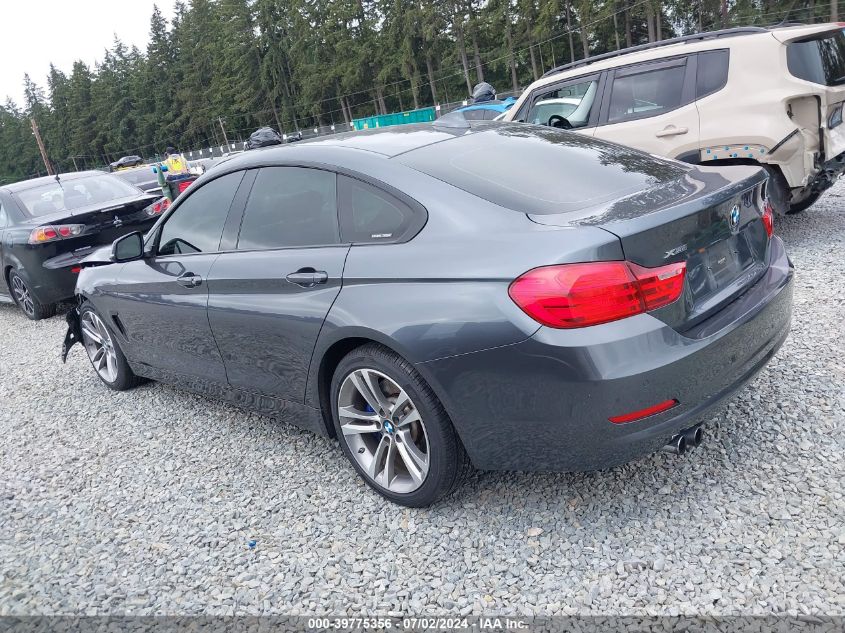 2015 BMW 428 Xi Gran Coupe Sulev VIN: WBA4C9C51FD331723 Lot: 39775356