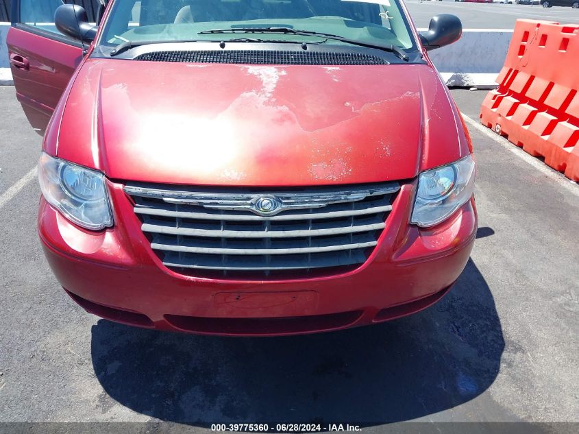 2006 Chrysler Town & Country Lx VIN: 2A4GP44R86R881081 Lot: 39775360