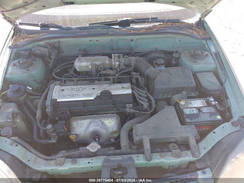 2004 Hyundai Accent VIN: KMHCF35C64U291730 Lot: 39775404