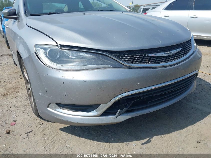 2015 Chrysler 200 Limited VIN: 1C3CCCAB0FN571493 Lot: 39775408