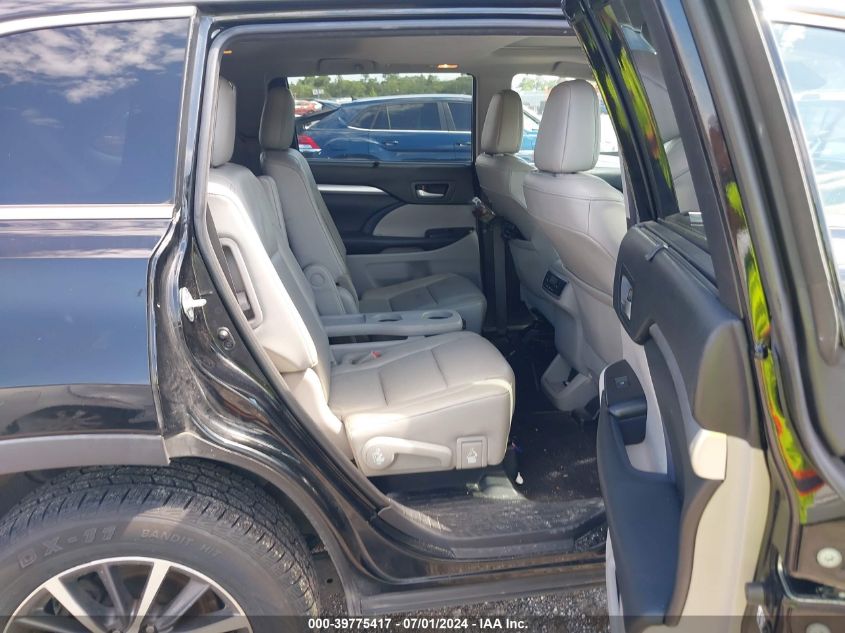 2018 Toyota Highlander Xle VIN: 5TDJZRFH9JS532597 Lot: 39775417