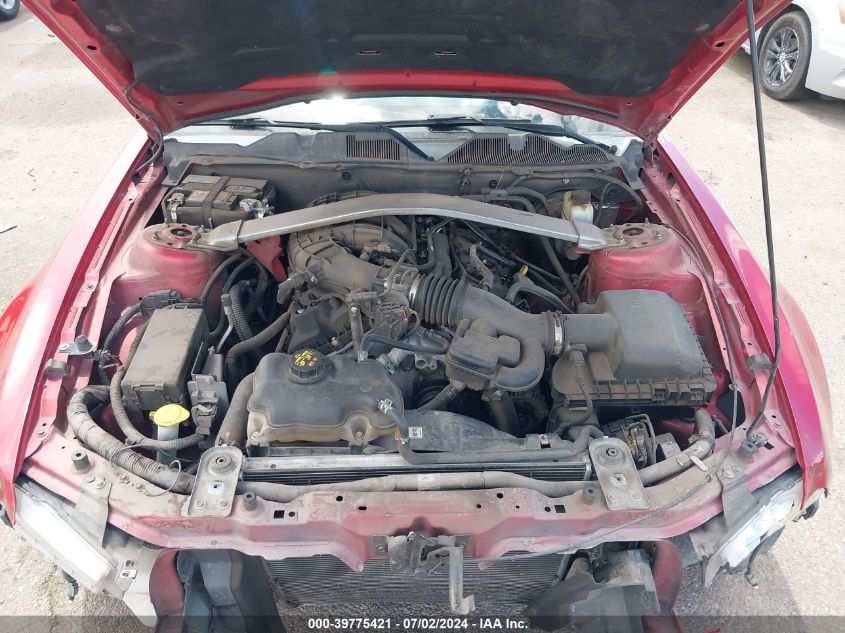 2012 Ford Mustang V6 Premium VIN: 1ZVBP8EM7C5222036 Lot: 39775421