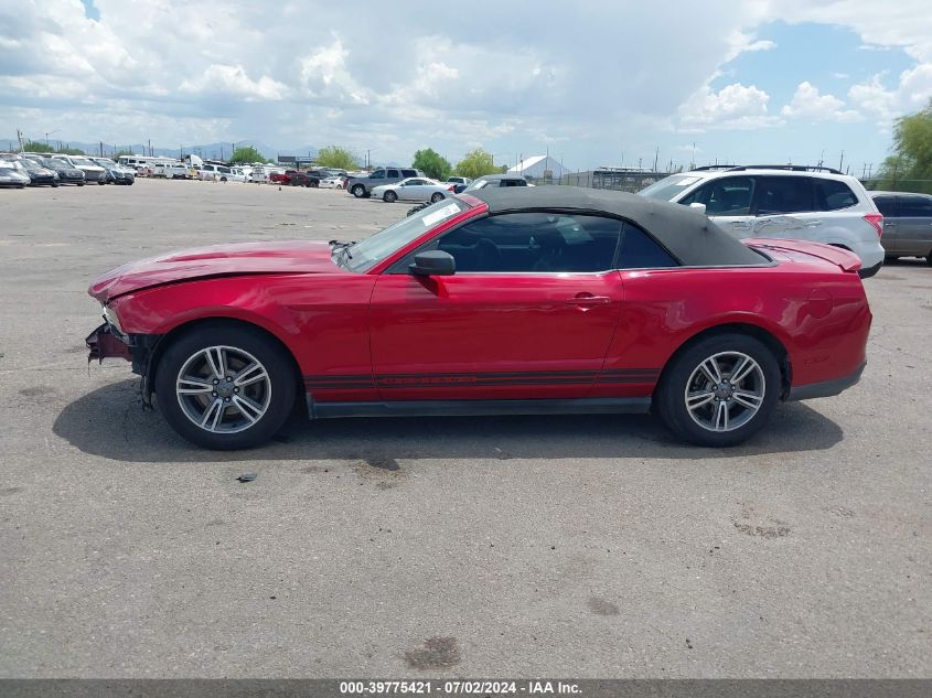 2012 Ford Mustang V6 Premium VIN: 1ZVBP8EM7C5222036 Lot: 39775421