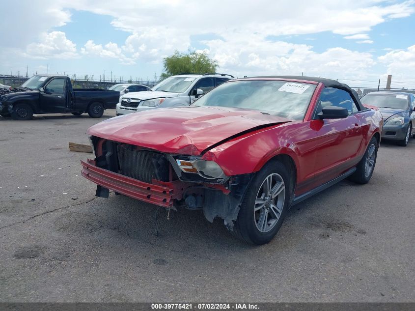2012 Ford Mustang V6 Premium VIN: 1ZVBP8EM7C5222036 Lot: 39775421