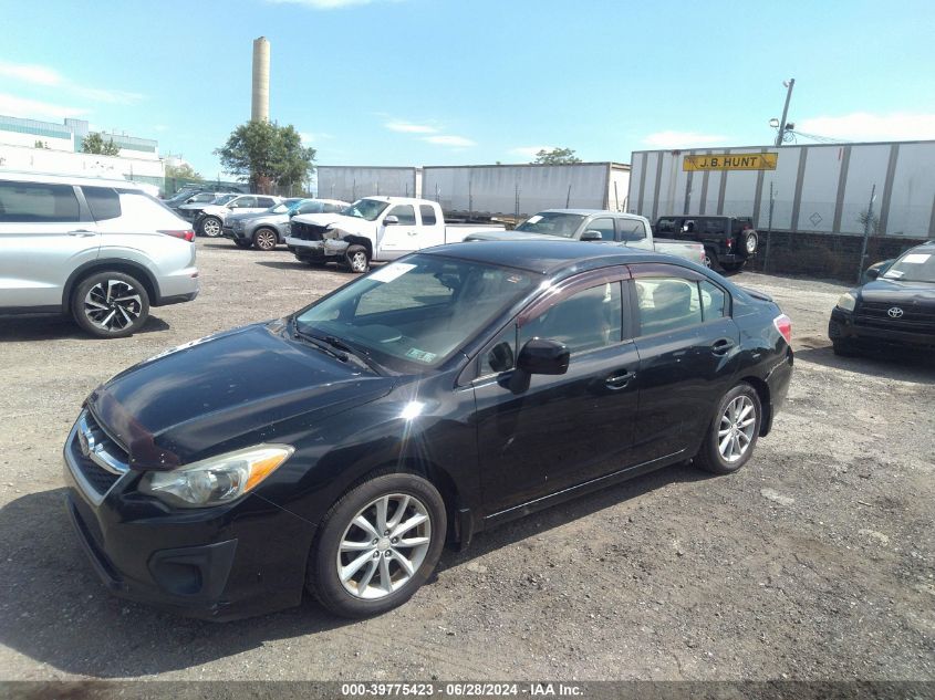 2012 Subaru Impreza 2.0I Premium VIN: JF1GJAC60CH029124 Lot: 39775423