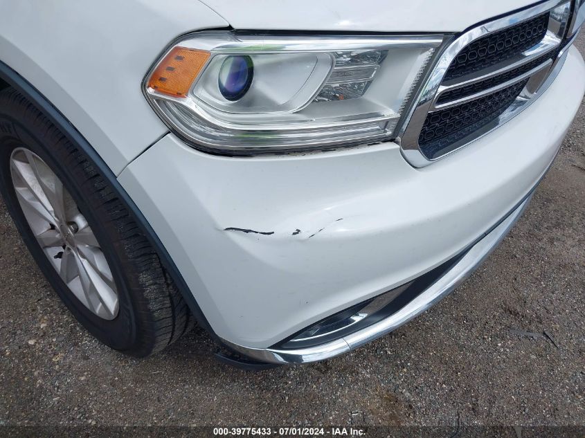 2014 Dodge Durango Sxt VIN: 1C4RDHAG9EC483452 Lot: 39775433