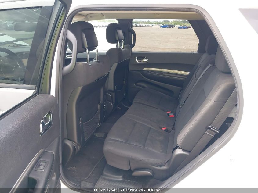2014 Dodge Durango Sxt VIN: 1C4RDHAG9EC483452 Lot: 39775433