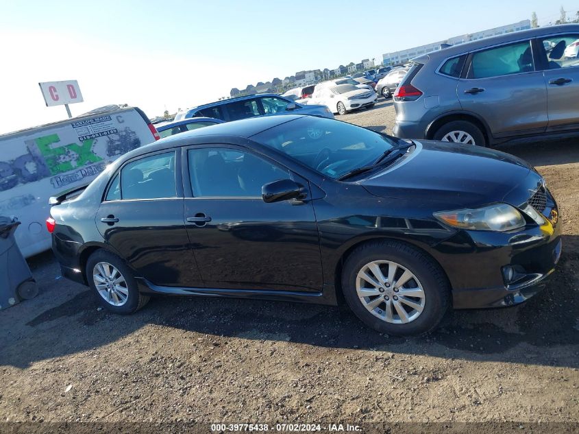 2010 Toyota Corolla S VIN: 1NXBU4EEXAZ261599 Lot: 39775438