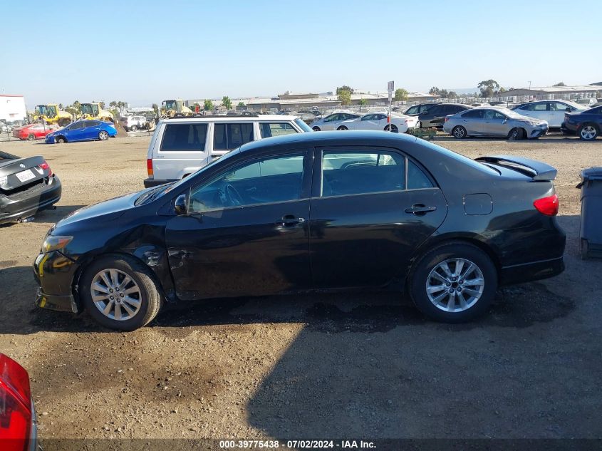 2010 Toyota Corolla S VIN: 1NXBU4EEXAZ261599 Lot: 39775438