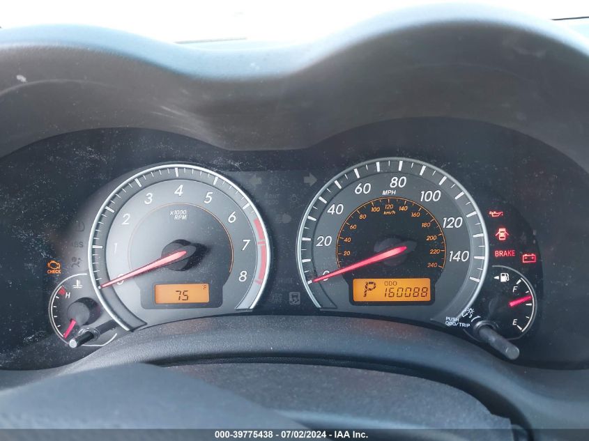 2010 Toyota Corolla S VIN: 1NXBU4EEXAZ261599 Lot: 39775438