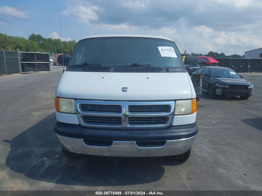 2001 Dodge Ram Wagon 3500 VIN: 2B5WB35ZX1K560243 Lot: 39775459