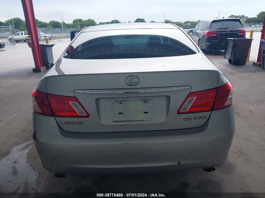2008 Lexus Es 350 VIN: JTHBJ46G282161112 Lot: 39775488