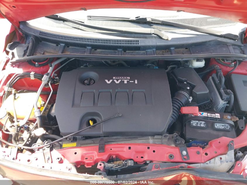 2010 Toyota Corolla S/Le/Xle VIN: 1NXBU4EE5AZ353638 Lot: 39775500