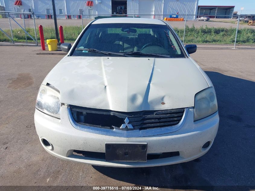 2008 Mitsubishi Galant Es VIN: 4A3AB36F78E025534 Lot: 39775515