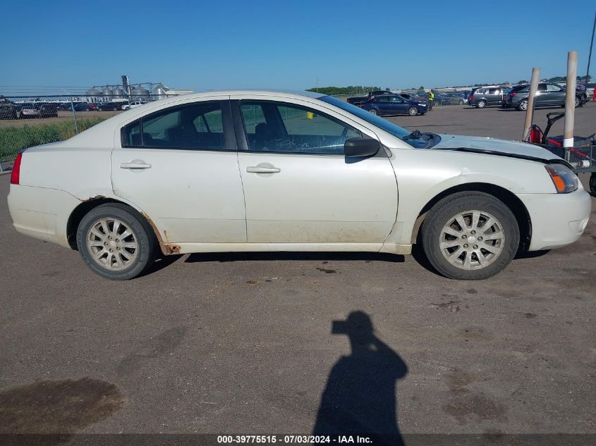 2008 Mitsubishi Galant Es VIN: 4A3AB36F78E025534 Lot: 39775515