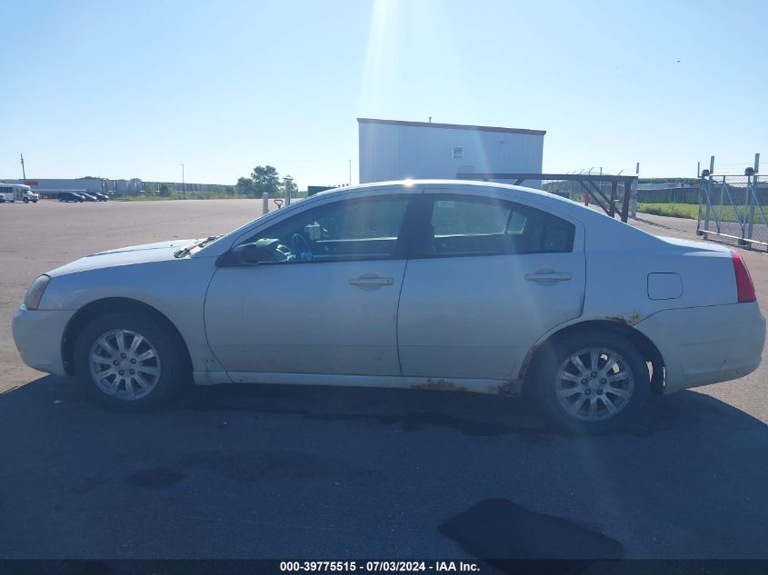 2008 Mitsubishi Galant Es VIN: 4A3AB36F78E025534 Lot: 39775515