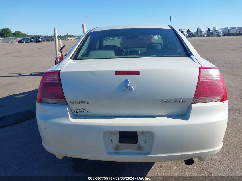 2008 Mitsubishi Galant Es VIN: 4A3AB36F78E025534 Lot: 39775515