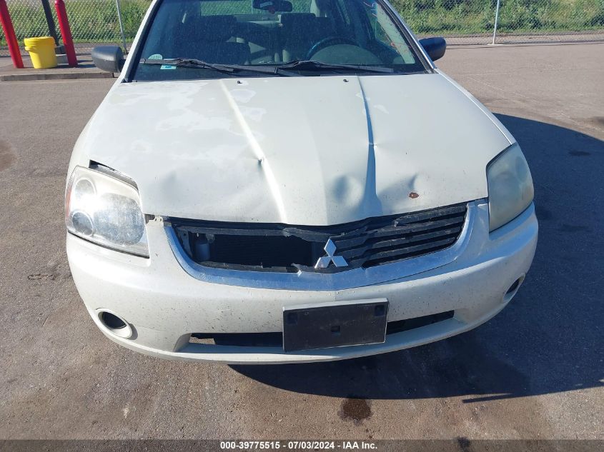 2008 Mitsubishi Galant Es VIN: 4A3AB36F78E025534 Lot: 39775515