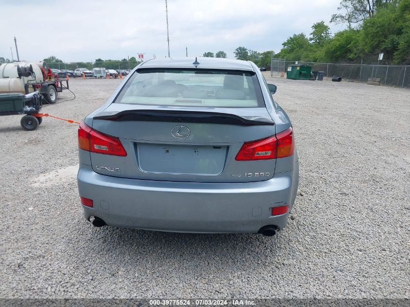 2008 Lexus Is 250 VIN: JTHCK262X82023621 Lot: 39775524