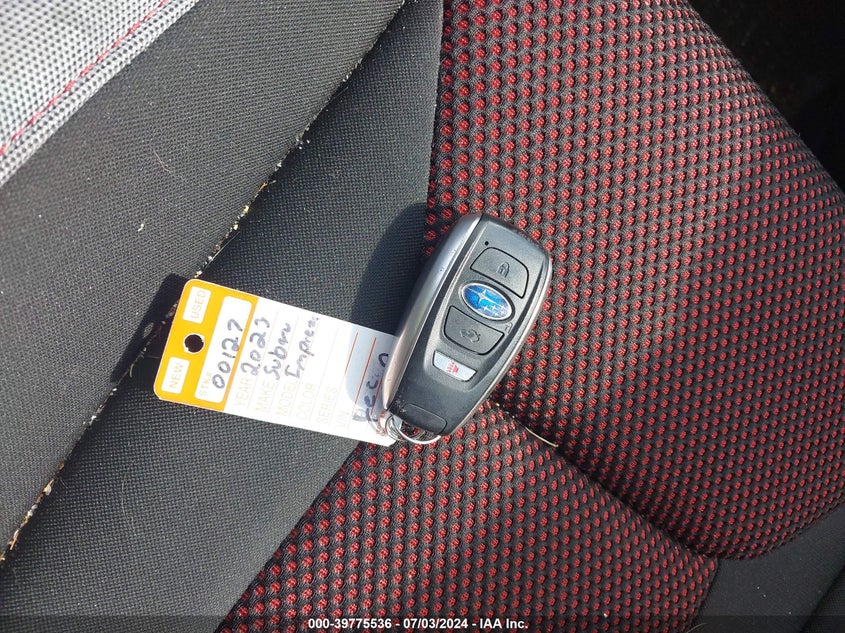 2023 Subaru Impreza Sport 5-Door VIN: 4S3GTAL69P3708316 Lot: 39775536