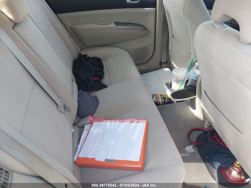 2008 Toyota Prius Base (Cvt-E) VIN: JTDKB20U587726344 Lot: 39775542