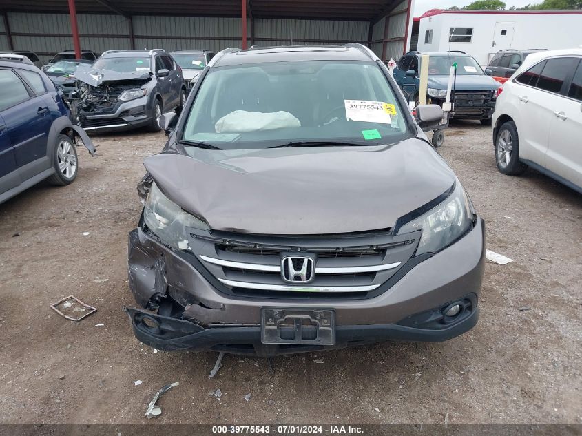 2014 Honda Cr-V Ex-L VIN: 2HKRM4H72EH645893 Lot: 39775543