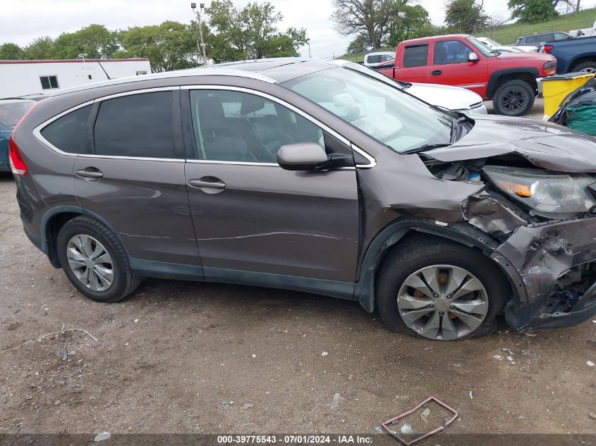 2014 Honda Cr-V Ex-L VIN: 2HKRM4H72EH645893 Lot: 39775543