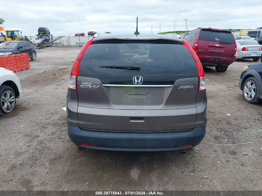 2014 Honda Cr-V Ex-L VIN: 2HKRM4H72EH645893 Lot: 39775543
