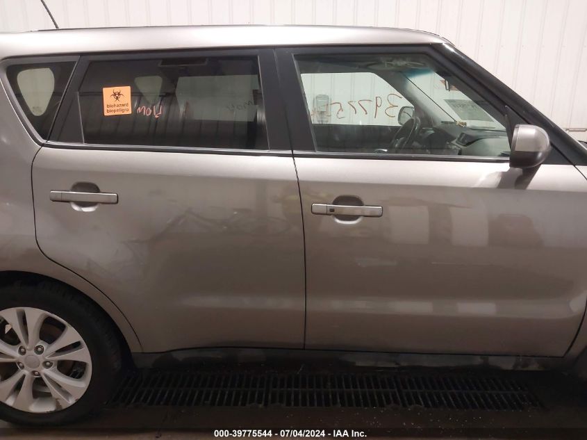 2016 Kia Soul + VIN: KNDJP3A51G7258122 Lot: 39775544